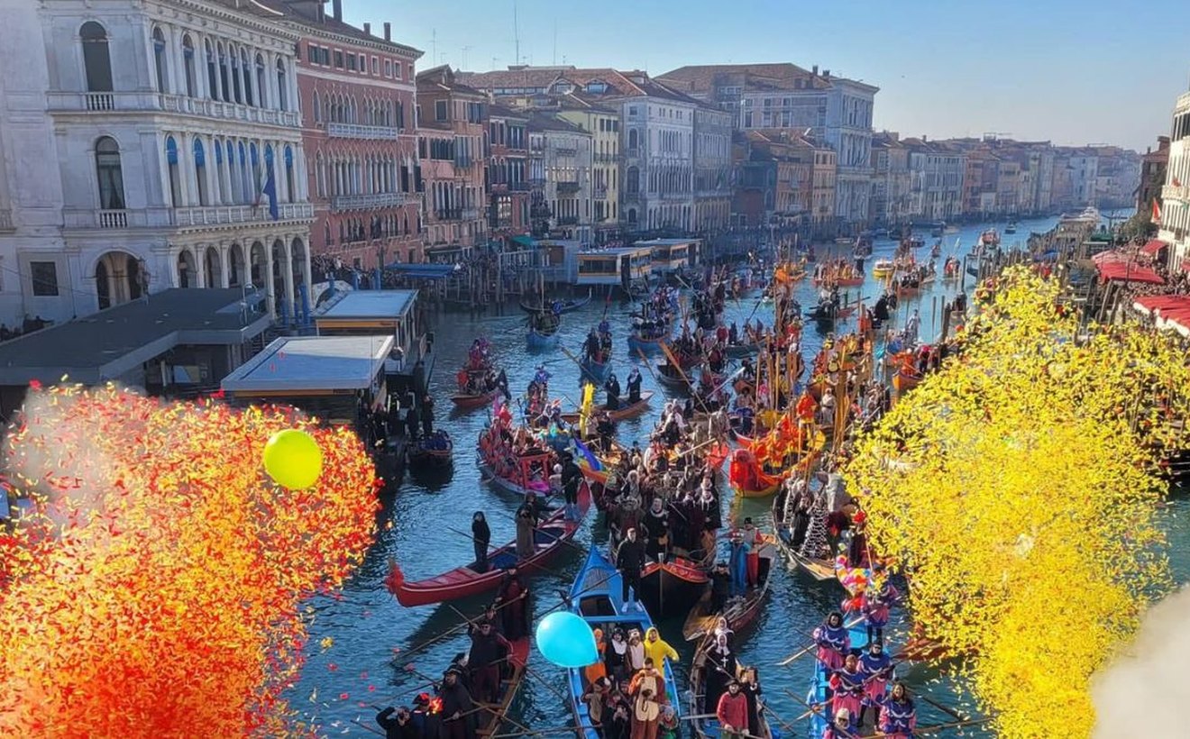 Visual context around The Dress That Stole Venice 2026.
